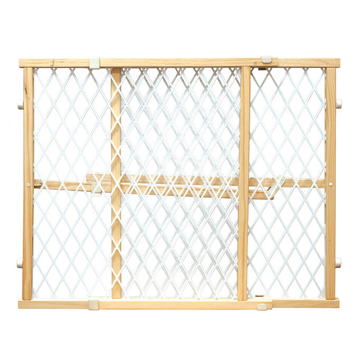 1 count Four Paws Smart Essentials Wood Gate for Pets