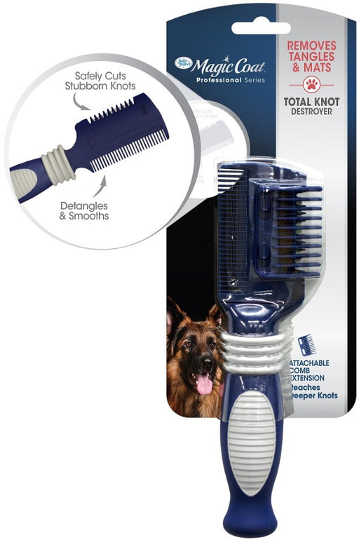 1 count Magic Coat Professional Series Total Knot Destroyer Dog Knot Comb