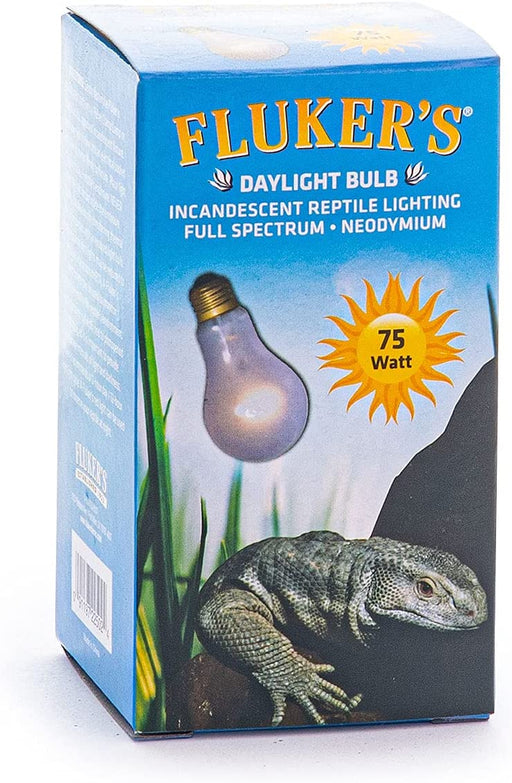 75 watt Flukers Neodymium Incandescent Full Spectrum Daylight Bulbs for Reptiles