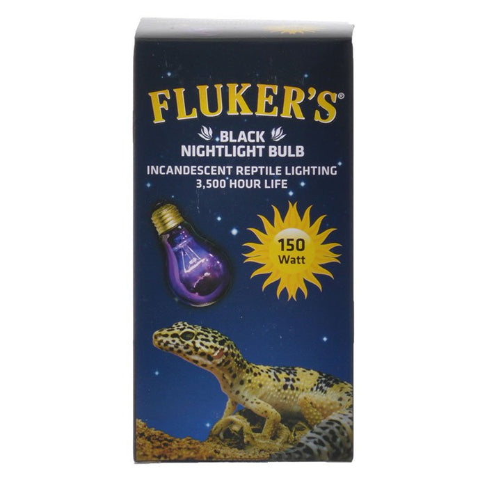 150 watt Flukers Black Nightlight Bulb Incandescent Reptile Light
