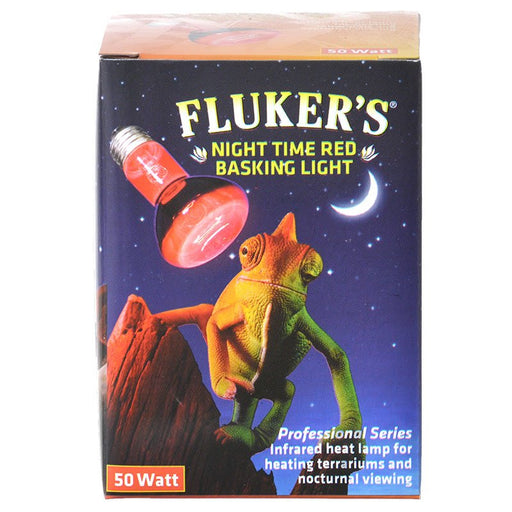 50 watt Flukers Nighttime Red Basking Light Professional Series