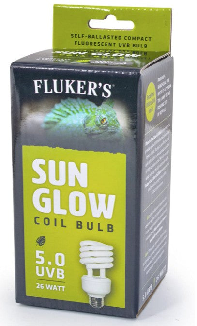 26 watt Flukers Sun Glow Tropical Fluorescent 5.0 UVB Bulb