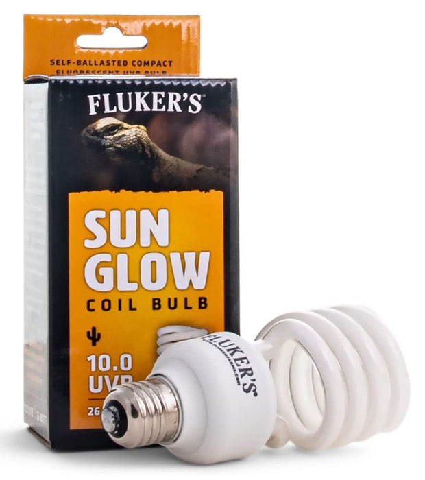 26 watt Flukers Sun Glow Desert Fluorescent 10.0 UVB Bulb