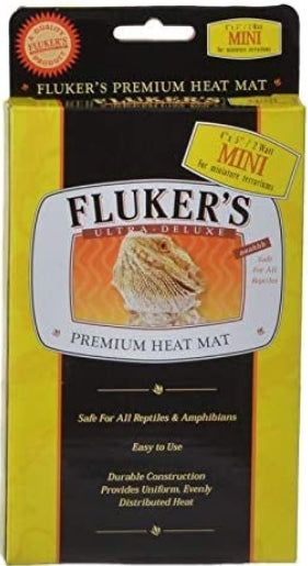Mini - 1 count Flukers Premium Heat Mat for Reptiles and Amphibians