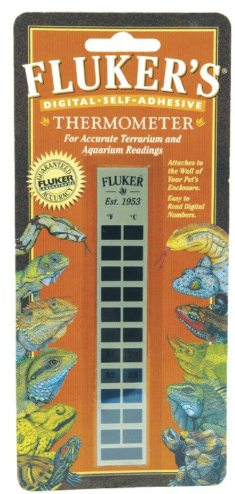 1 count Flukers Flat Digital Self-Adhesive Thermometer