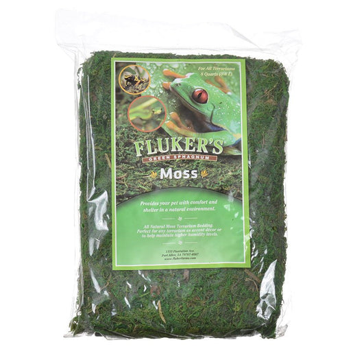 8 quart Flukers Green Sphagnum Moss for Terrariums