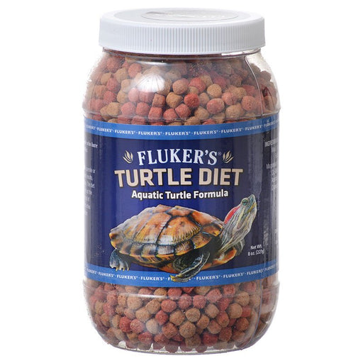 8 oz Flukers Turtle Diet for Aquatic Turtles