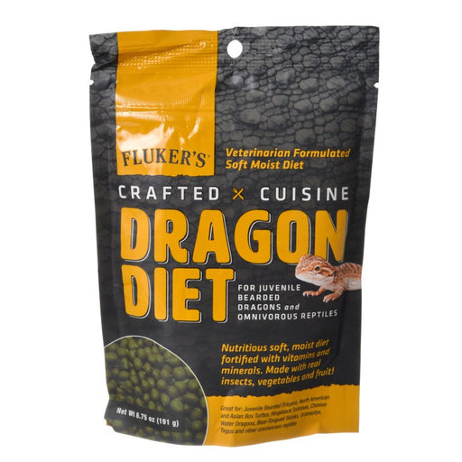 6.75 oz Flukers Crafted Cuisine Dragon Diet Juveniles