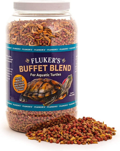 4 lb Flukers Buffet Blend for Aquatic Turtles