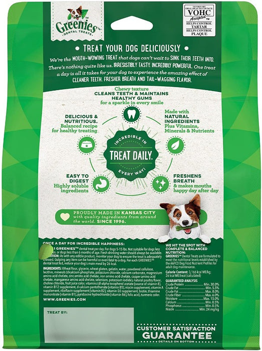 129 count (3 x 43 ct) Greenies Teenie Dental Dog Treats
