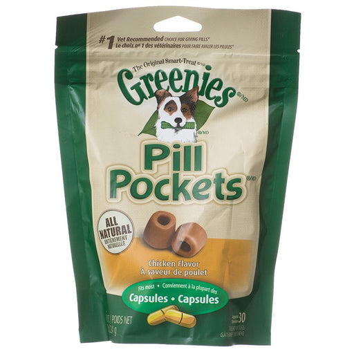 7.9 oz Greenies Pill Pockets Chicken Flavor Capsules