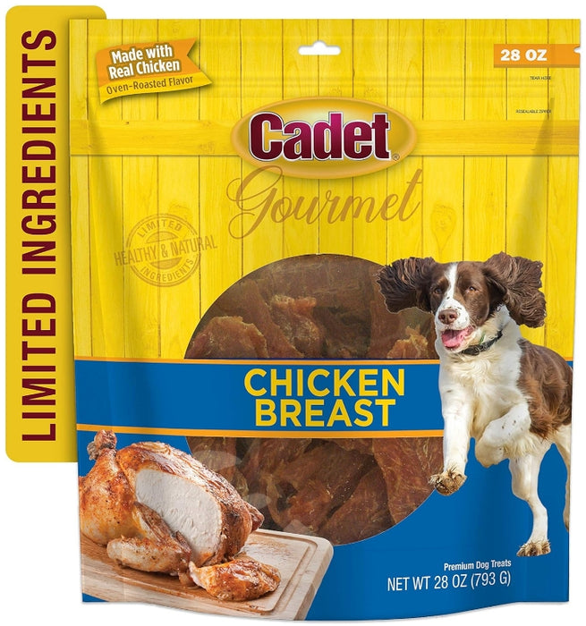 56 oz (2 x 28 oz) Cadet Gourmet Chicken Breast Treats for Dogs