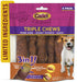72 count (12 x 6 ct) Cadet Gourmet Pork Hide Triple Chews with Duck and Sweet Potato