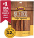 12 oz Cadet Single Ingredient Bully Sticks for Dogs Small
