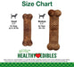 4 count Nylabone Healthy Edibles Meaty Center Chews Beef Small