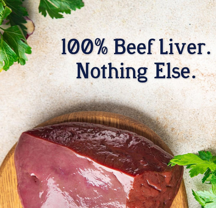 24 oz (2 x 12 oz) Stewart Freeze Dried Beef Liver Treats