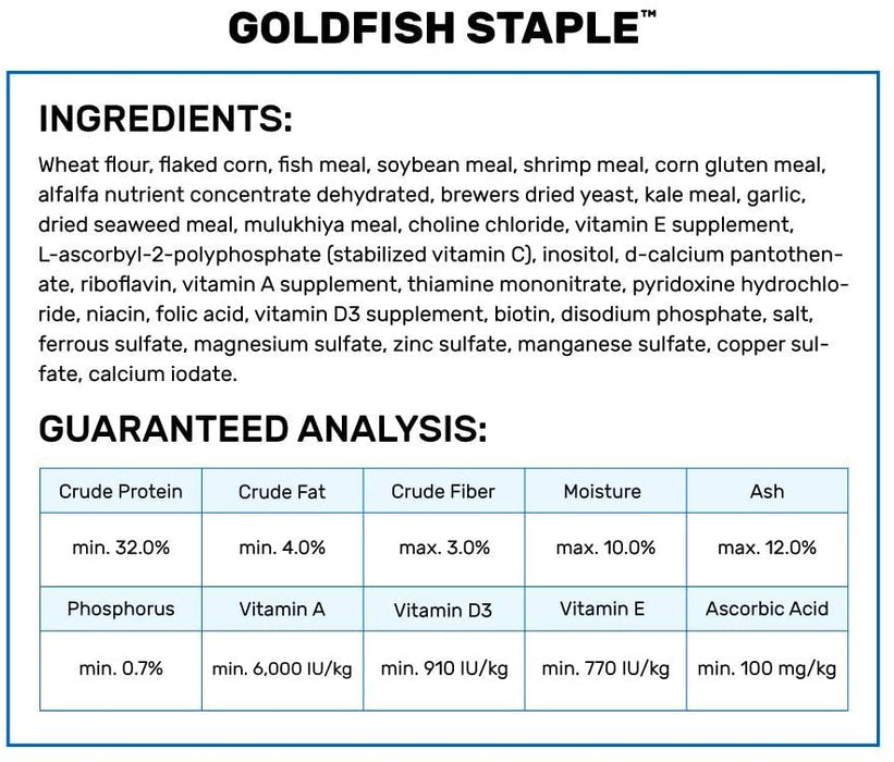 3.5 oz Hikari Goldfish Staple Floating Baby Pellet Food