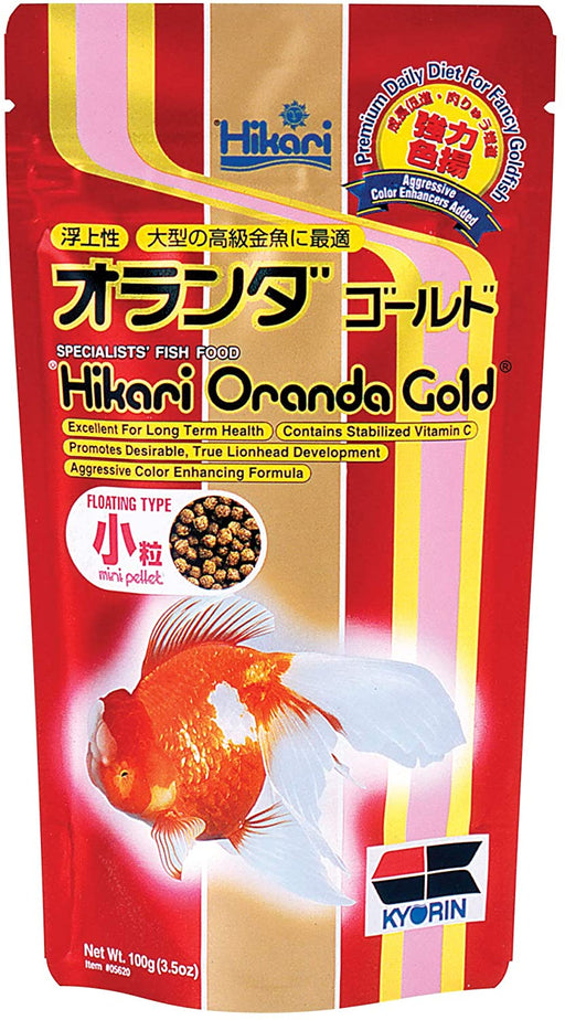 3.5 oz Hikari Oranda Gold Floating Mini Pellet Food