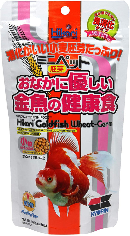 3.5 oz Hikari Goldfish Wheat Germ Mini Pellet