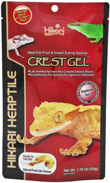 1.76 oz Hikari Herptile CrestGel for Geckos
