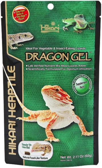 2.11 oz Hikari Herptile DragonGel for Lizards