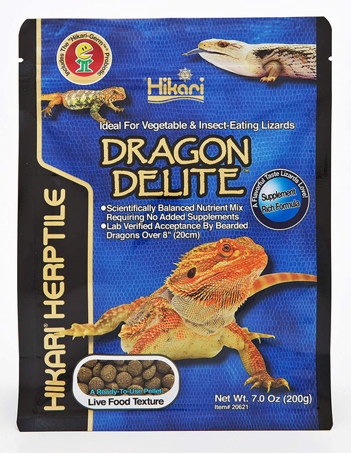 7 oz Hikari Herptile Dragon Delite for Lizards