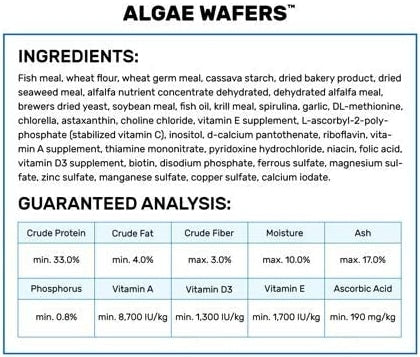 2.2 lb Hikari Algae Wafers Sinking Vegetable Rich Wafers