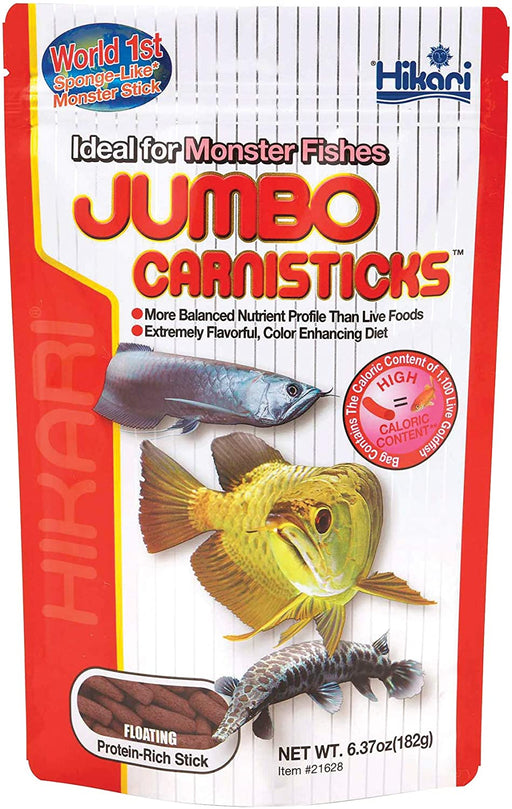 6.37 oz Hikari Jumbo Carnisticks Floating Stick Food