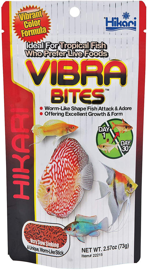 2.57 oz Hikari Vibra Bites Tropical Fish Food