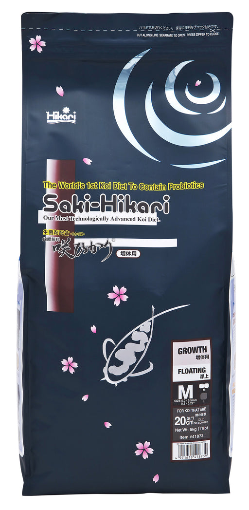 11 lb Hikari Saki-Hikari Growth Enhancing Koi Food Medium Pellets