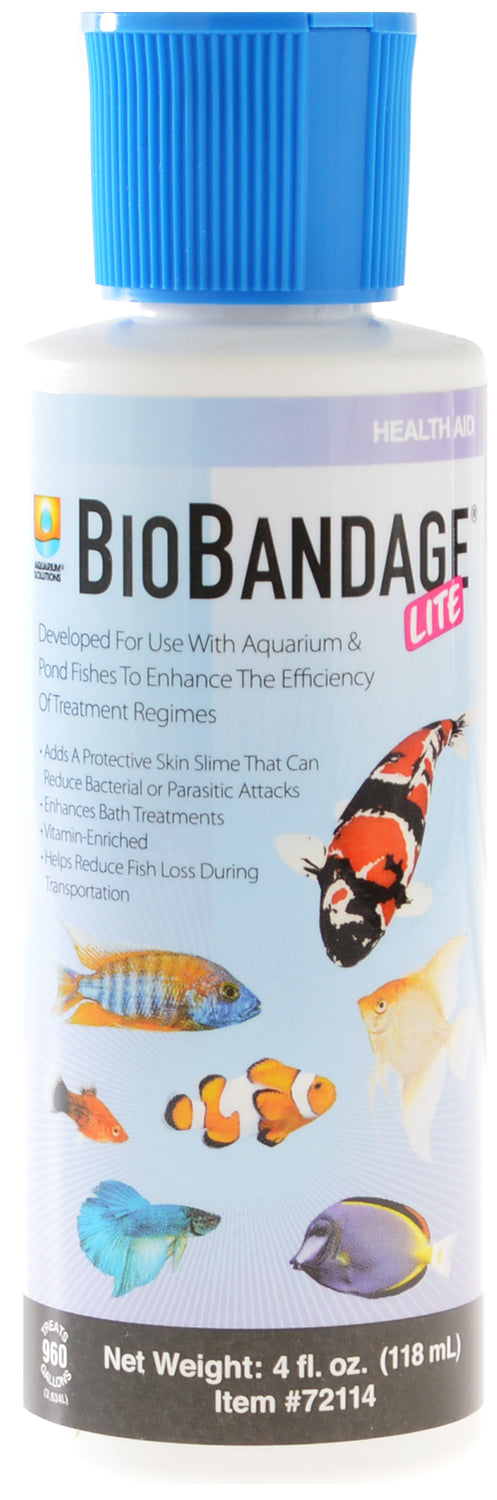4 oz Hikari Bio Bandage Lite Adds Protective Skin Slime for Aquarium and Pond Fish