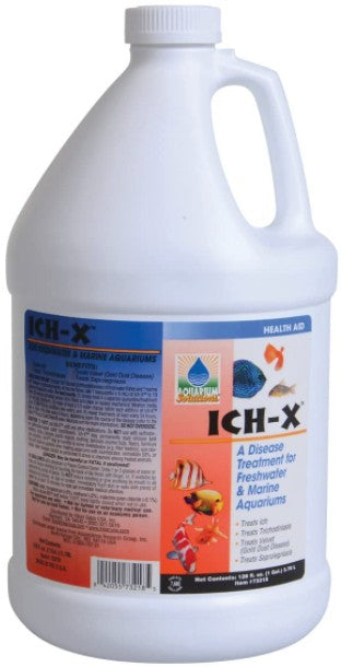 1 gallon Hikari Ich-X Ich Disease Treatment for Freshwater and Marine Aquariums