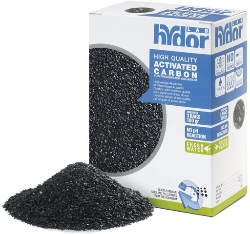 9 count (3 x 3 ct) Hydor High Quality Activated Carbon for Freshwater Aquarium