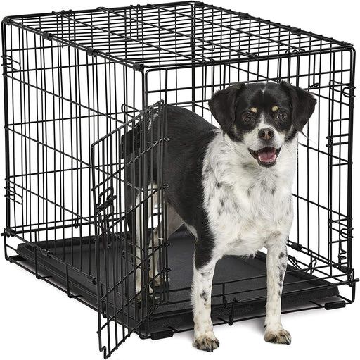 Small - 1 count MidWest Contour Wire Dog Crate Single Door