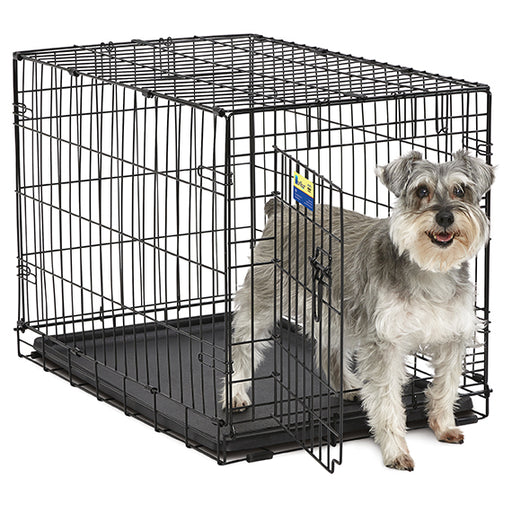 Medium - 1 count MidWest Contour Wire Dog Crate Single Door