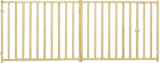 1 count MidWest Extra Wide Swing Through Wood Gate 24" Tall