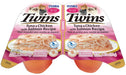 2 count Inaba Twins Tuna and Chicken with Salmon Recipe Side Dish for Cats