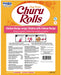48 count (6 x 8 ct) Inaba Churu Rolls Dog Treat Chicken Recipe wraps Chicken with Salmon Recipe
