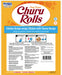 48 count (6 x 8 ct) Inaba Churu Rolls Dog Treat Chicken Recipe wraps Chicken with Cheese Recipe