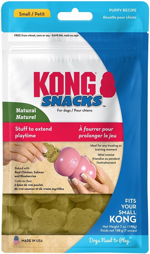 7 oz KONG Snacks for Dogs Puppy Recipe Small