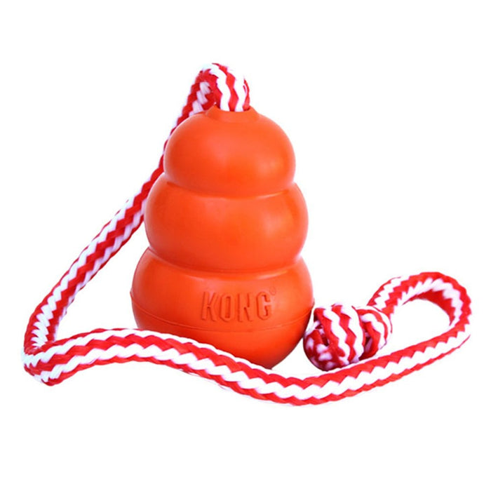 Medium - 1 count KONG Aqua Floating Dog Toy with Rope