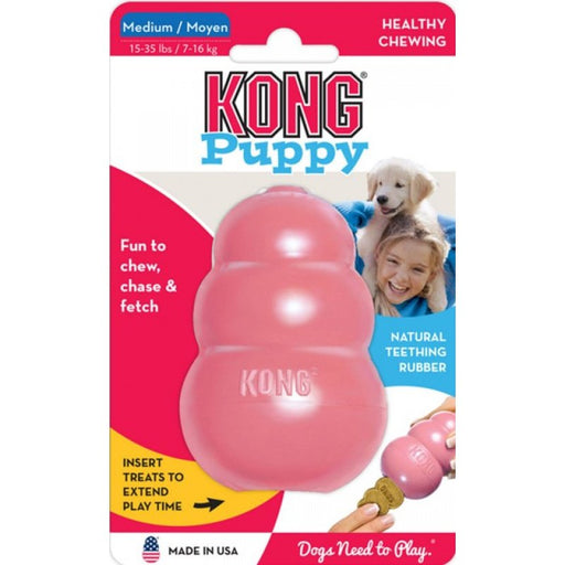 Medium - 1 count KONG Puppy Teething Chew Toy