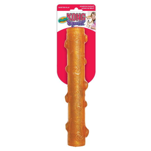 Large - 1 count KONG Squeezz Crackle Stick Dog Toy