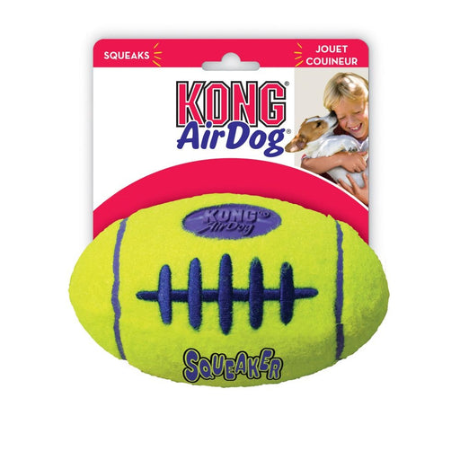 Small - 1 count KONG Air Dog Football Squeaker