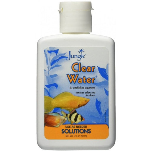 2 oz Jungle Labs Clear Water Removes Odors and Cloudiness for Established Aquariums