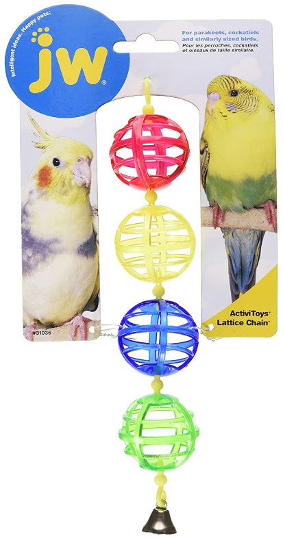 1 count JW Pet Insight Lattice Chain Bird Toy
