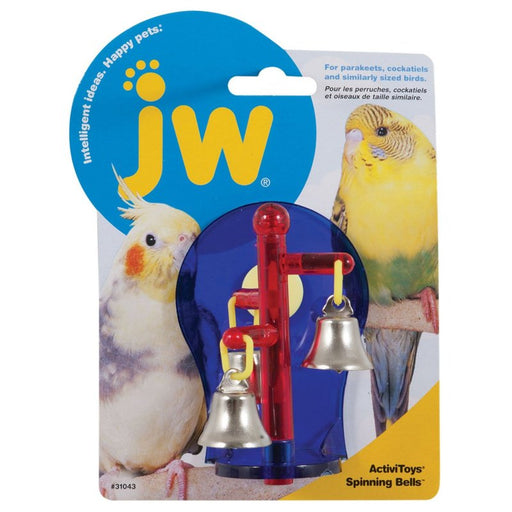 1 count JW Pet Insight Spinning Bells Bird Toy