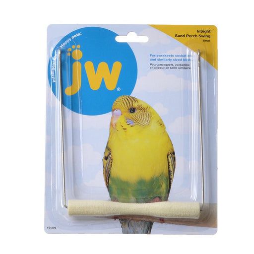 Small - 1 count JW Pet Insight Sand Perch Swing for Birds