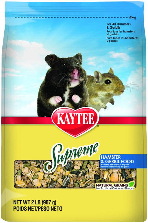 2 lb Kaytee Supreme Hamster and Gerbil Food