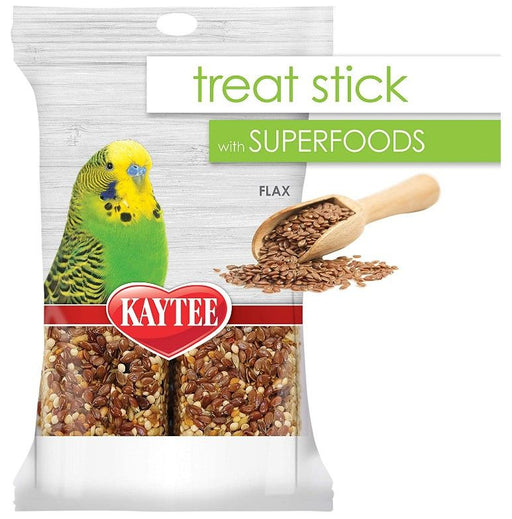 5.5 oz Kaytee Superfoods Avian Treat Stick Flax